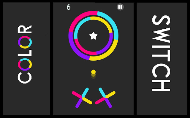 Color Switch لعبة تحتل المرتبة الأولى1 - لعبة Color Switch تحتل المرتبة الأولى في متجر جوجل بلاي